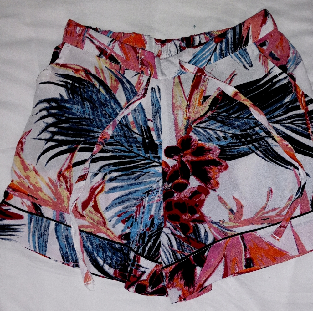 Cynthia Rowley Tropical Sleepwear Shorts